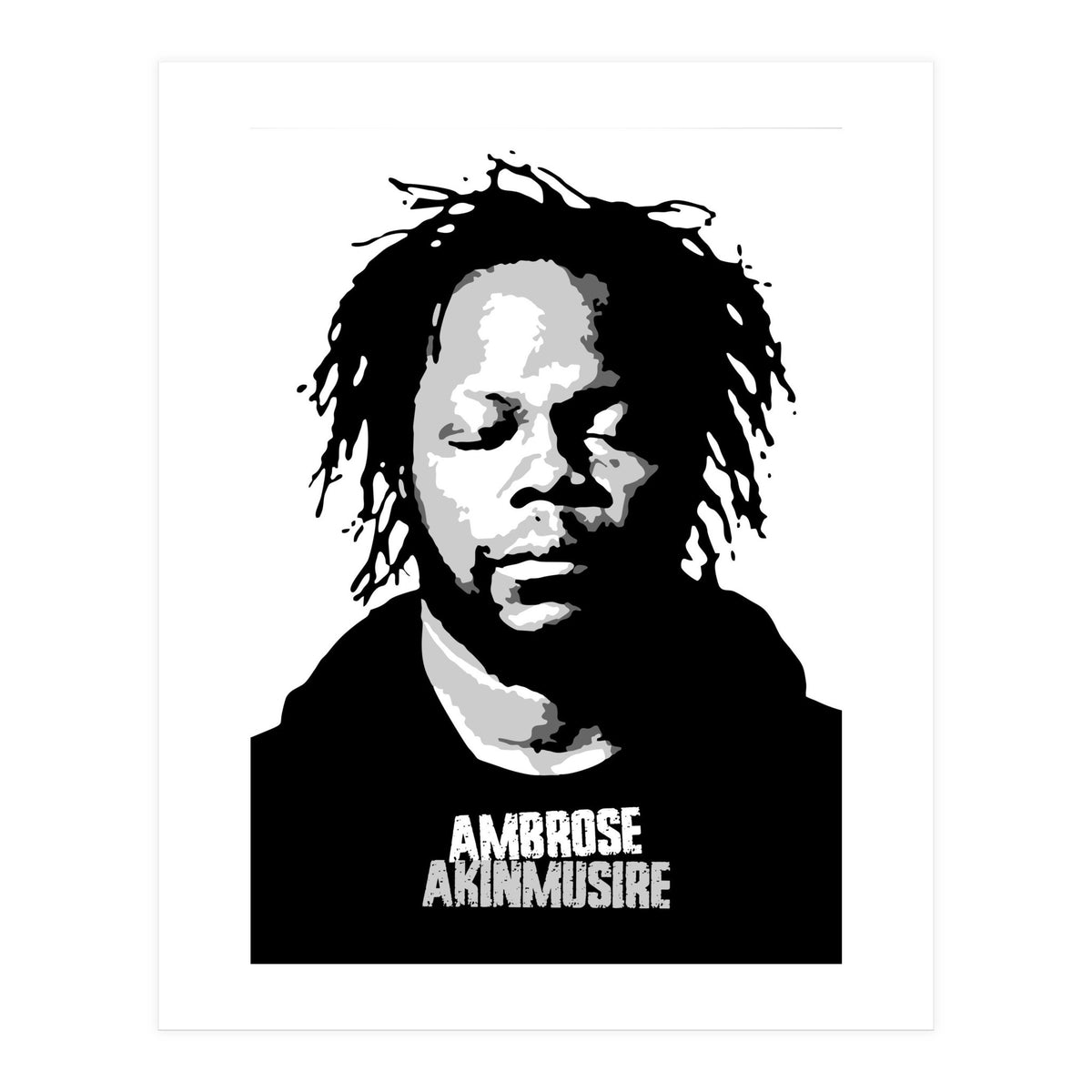 Ambrose Akinmusire AmericanJazz Musician Trumpeter (Print Only)