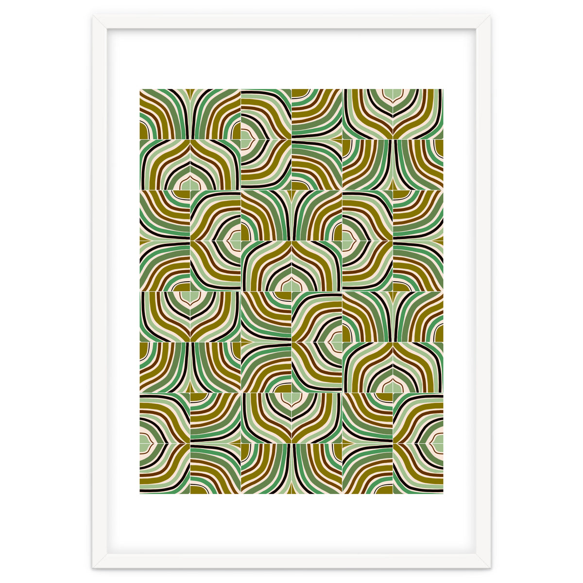 Jade Rainbow Mixed Tiles