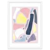 Organic Rustic Abstract Shapes Pastel I thumbnail
