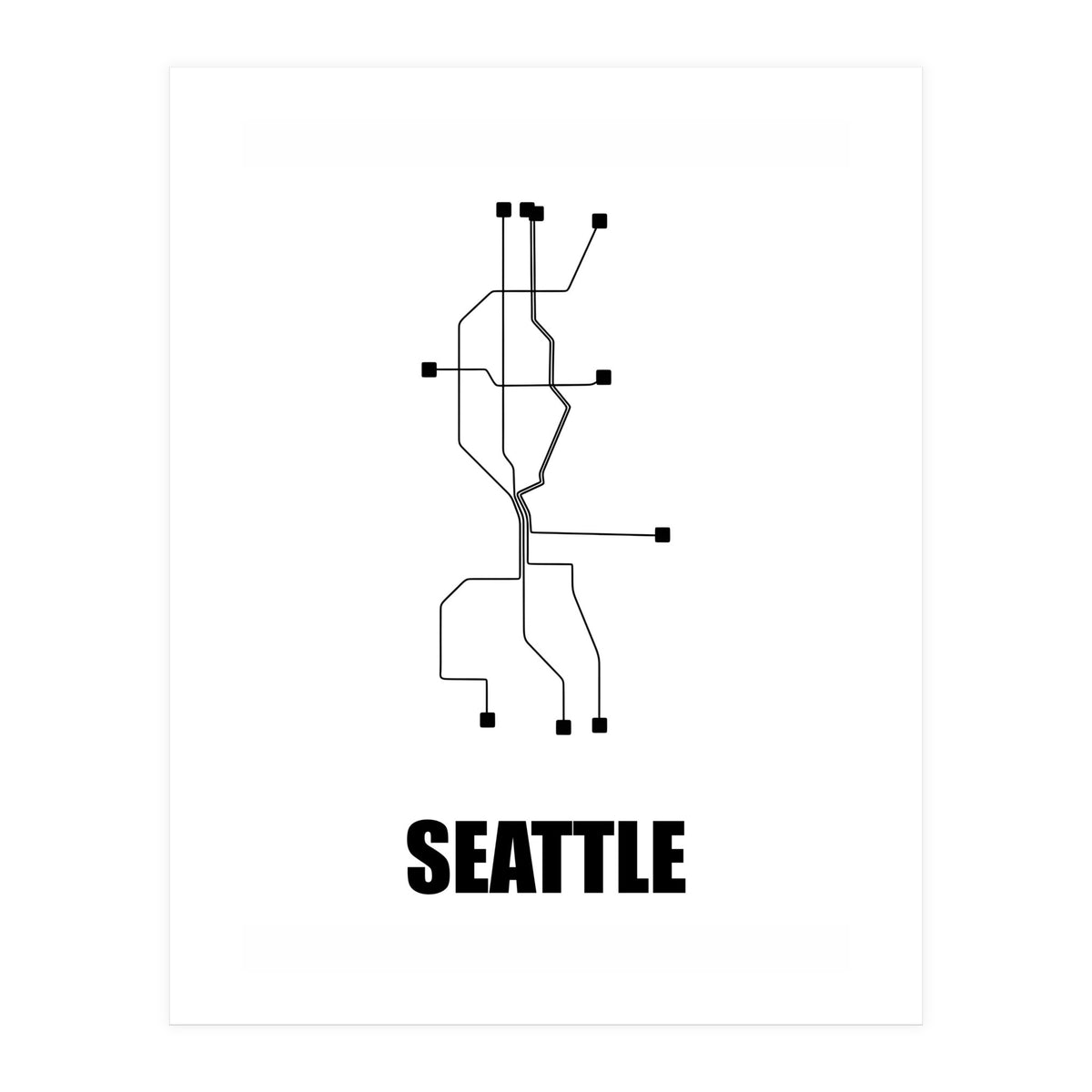 Seattle (Print Only)