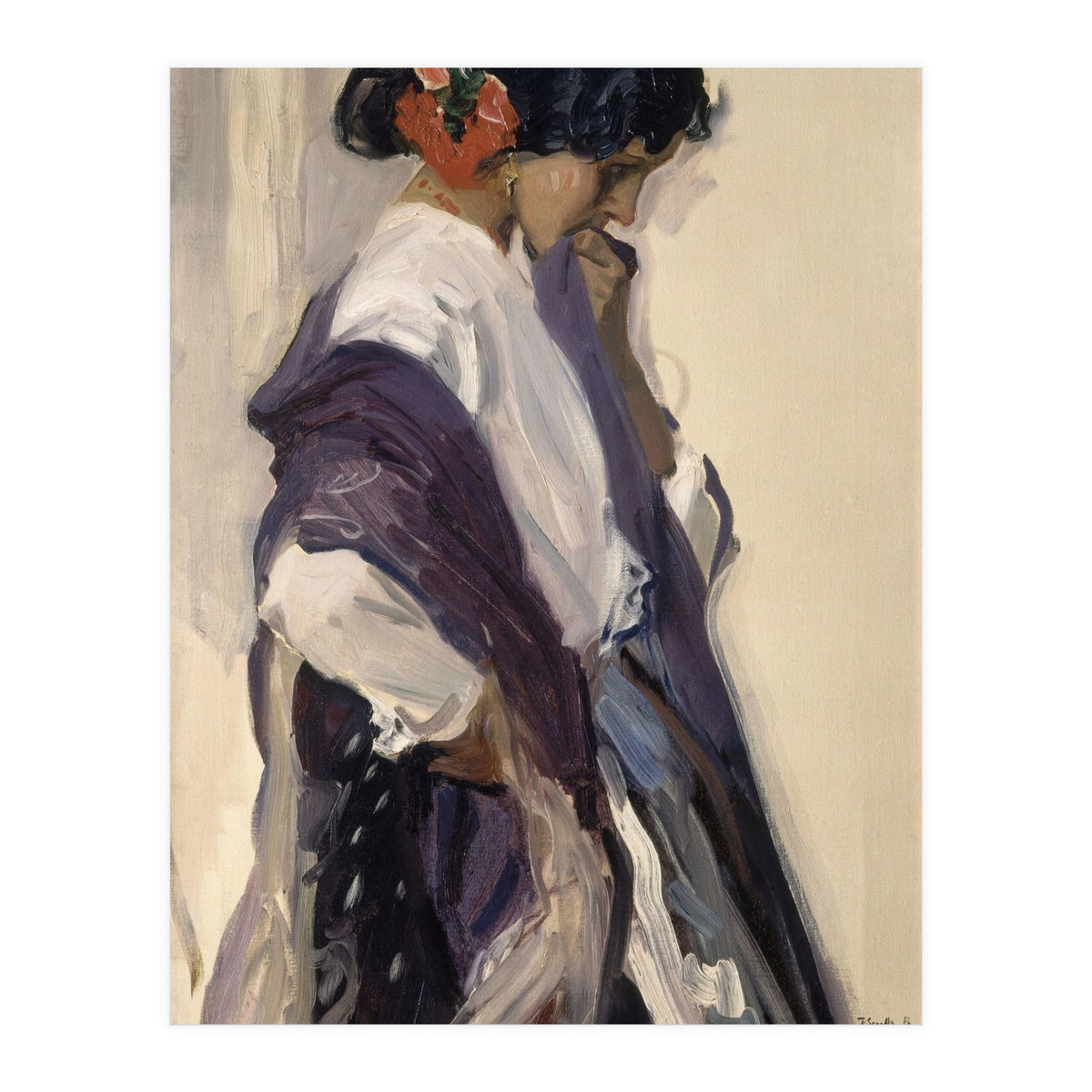 GIPSY ("GITANA") - 1912. (Print Only)