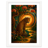 Leopard in Retro Contemporary Aesthetics thumbnail