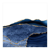 Navy & Gold Agate Texture 24 (Print Only) thumbnail