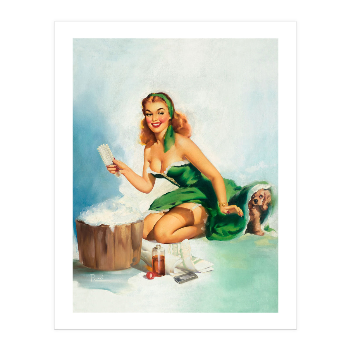 Time For A Bath (Print Only)