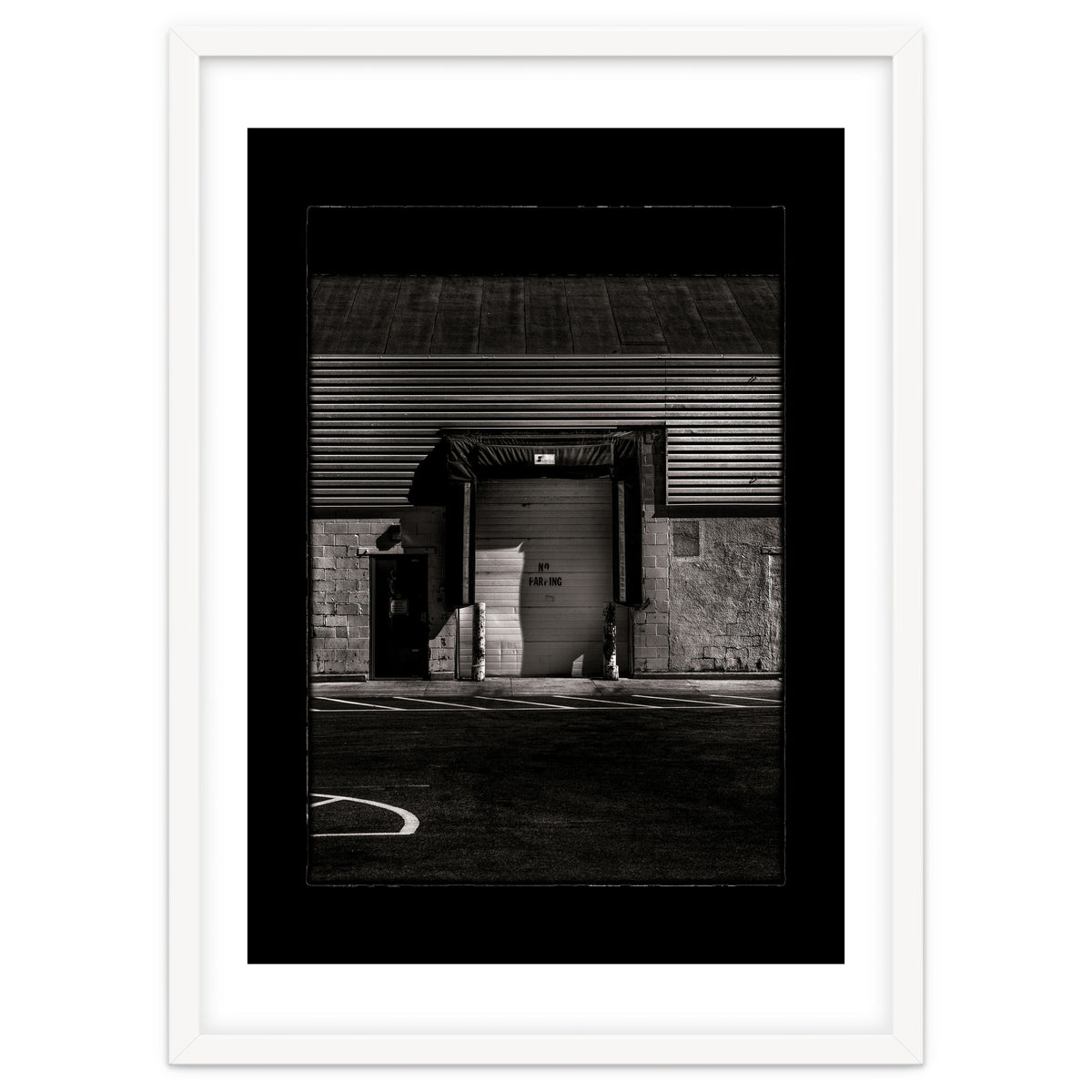 No Parking No 1 with Border