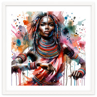 Beaded Majesty Dancer Portrait