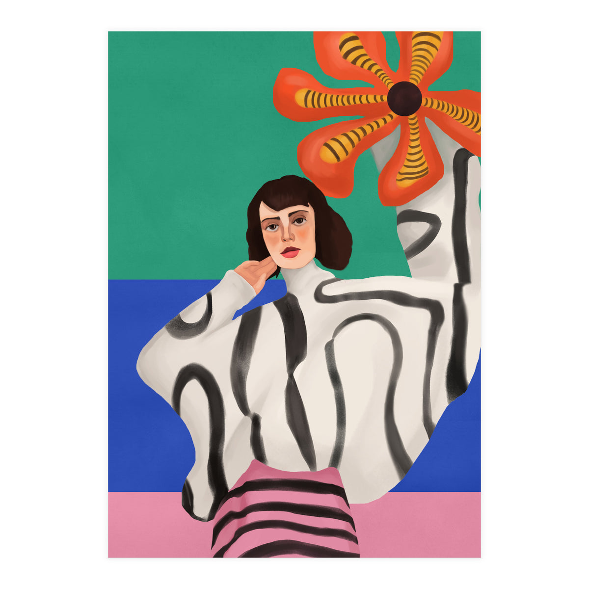 Dance Of Colors And Dreams (Print Only)