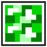 Green Abstract Square Tiles thumbnail