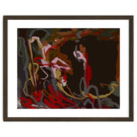 Abstract Fluidity oil painting