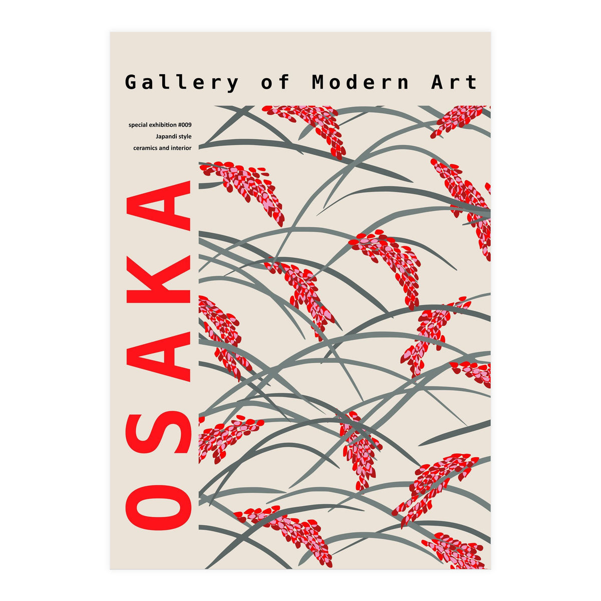Gallery of Modern Art Osaka Japandi style (Print Only)