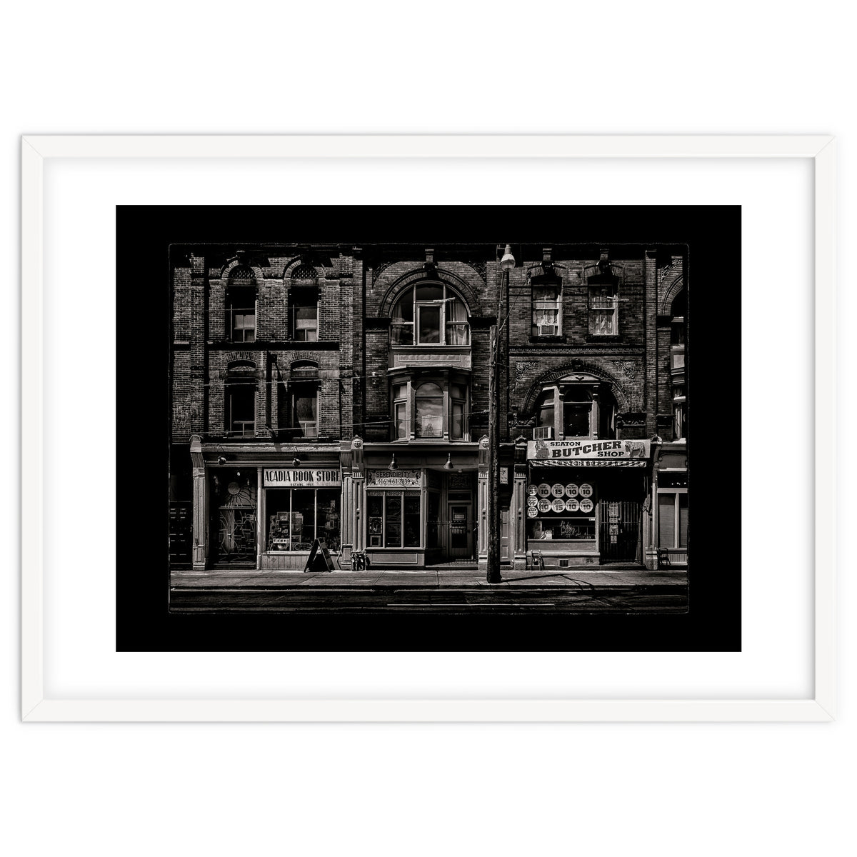 Books and Breaks and Butchers No 1 with Border