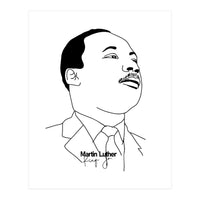 Martin Luther King Jr (Print Only)