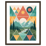 Geometric Convergence: A Mosaic of the Alpine Wilderness thumbnail