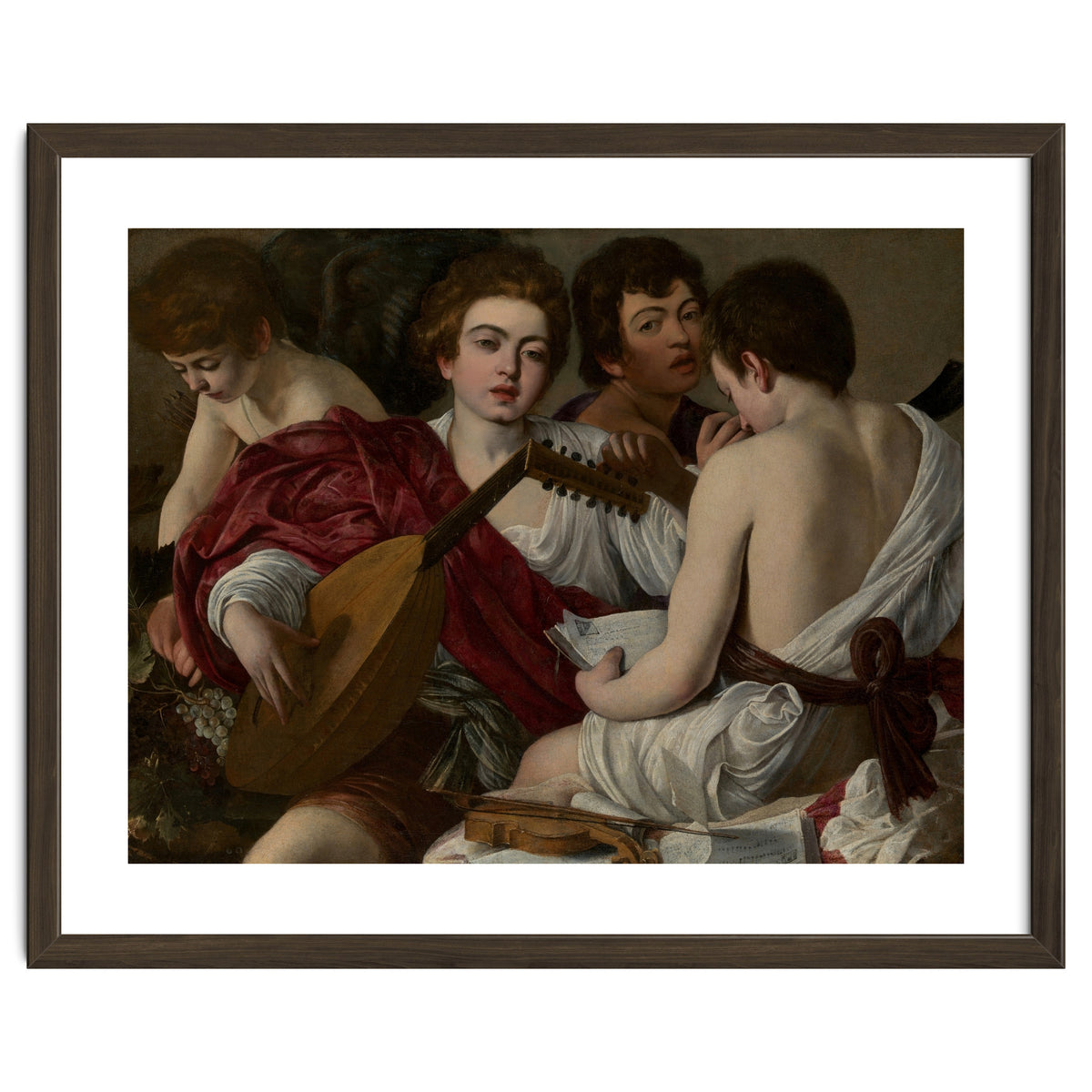 Caravaggio – The Musicians (c.1595)