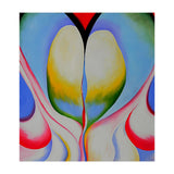 Georgia O’Keeffe – Series 1, No. 8 (1918) | Expressive Abstract Watercolor of Organic Rhythm and Modernist Form (Print Only) thumbnail