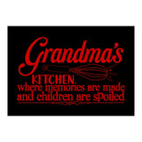 Grandmas Kitchen Where Memories Are Made And Children Are Spoiled  (Print Only) thumbnail