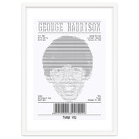 Receipt Art George Harrison