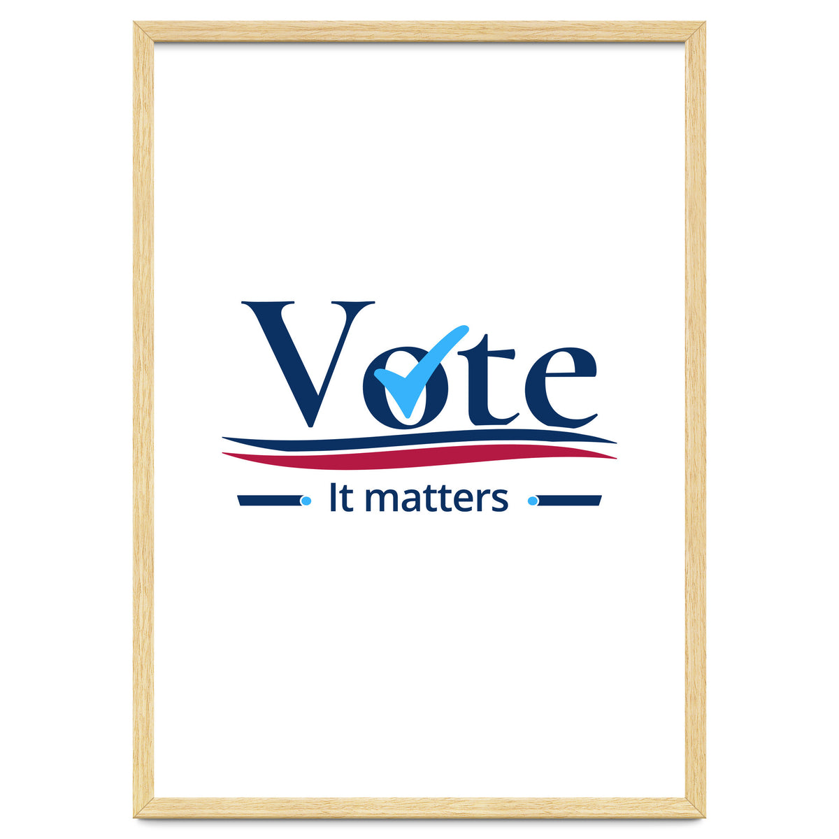 vote it matters - For elections