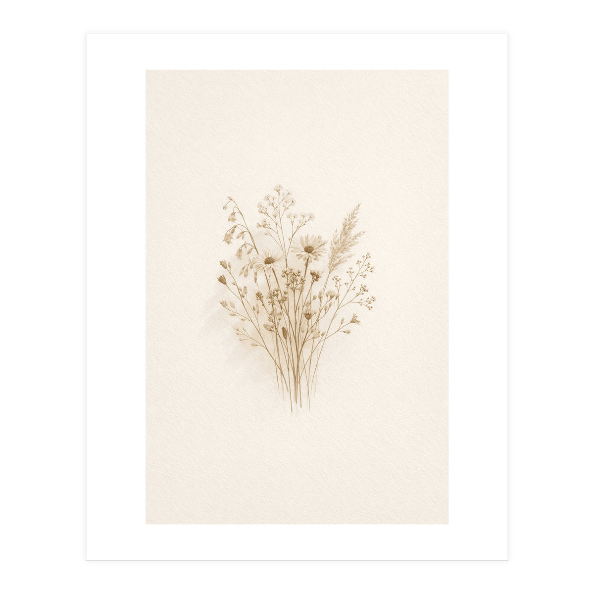 Minimalist Japandi Textures in Warm (Print Only)