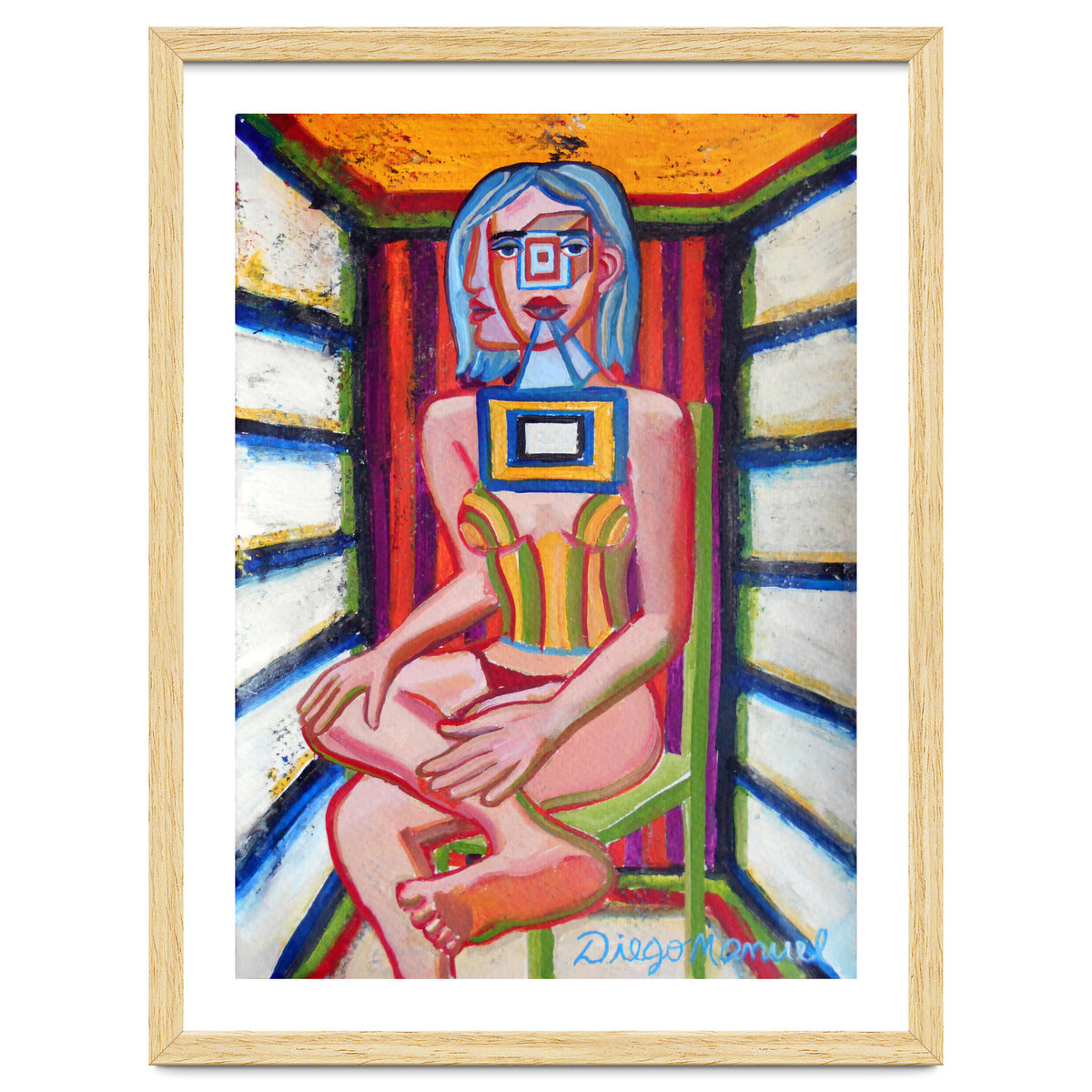 Mujer En La Silla 12