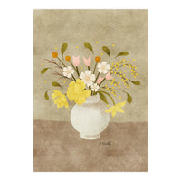 Spring Vase Of Tulips (Print Only)