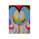 Georgia O’Keeffe – Series 1, No. 8 (1918) | Expressive Abstract Watercolor of Organic Rhythm and Modernist Form (Print Only) thumbnail