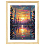 A Cybernetic Sunset Reflecting the Symbiosis thumbnail
