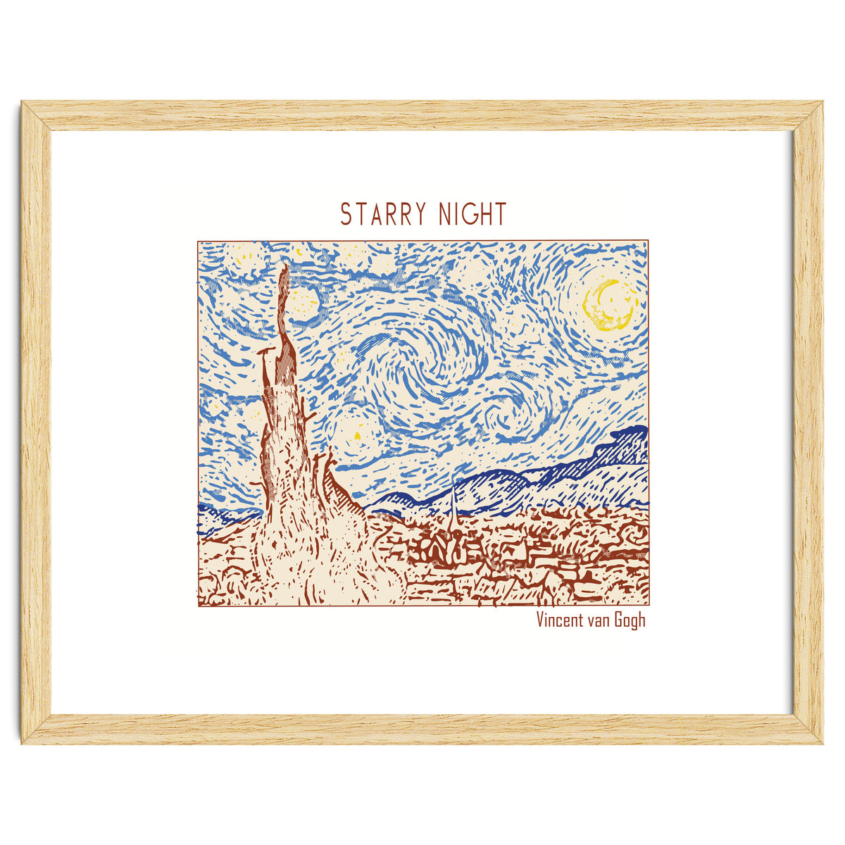 Starry Night – Vincent Van Gogh