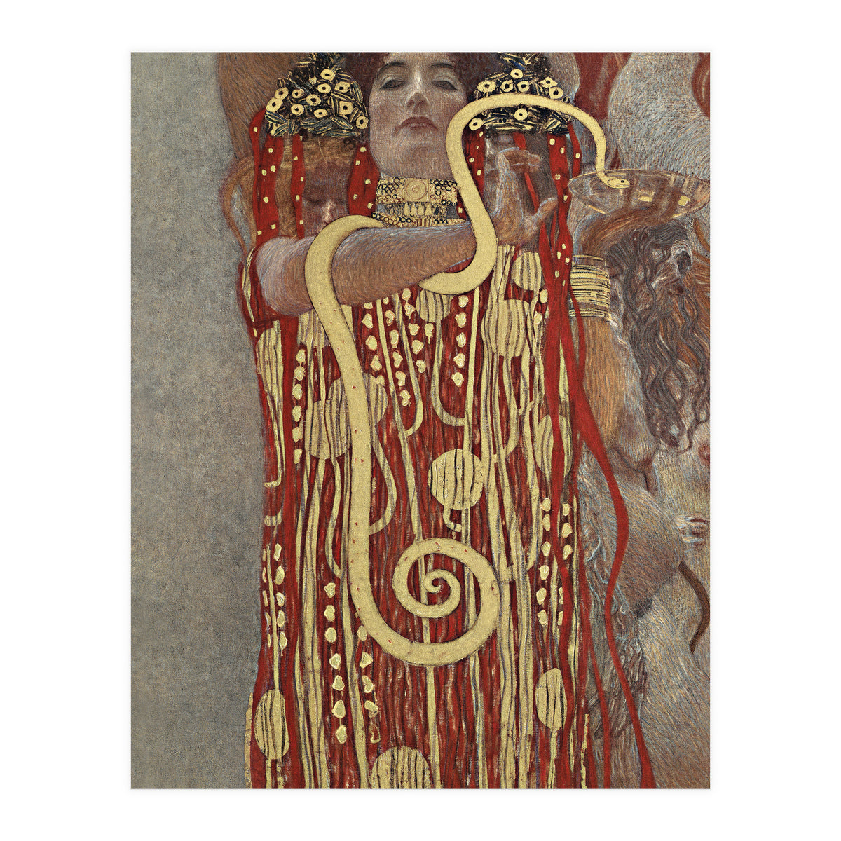 Gustav Klimt – Hygieia (1907) | Iconic Art Nouveau Masterpiece (Print Only)