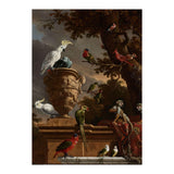 The Menagerie. The Managerie. Dating: c. 1690. Measurements: h 135 cm × w 116.5 cm. (Print Only) thumbnail