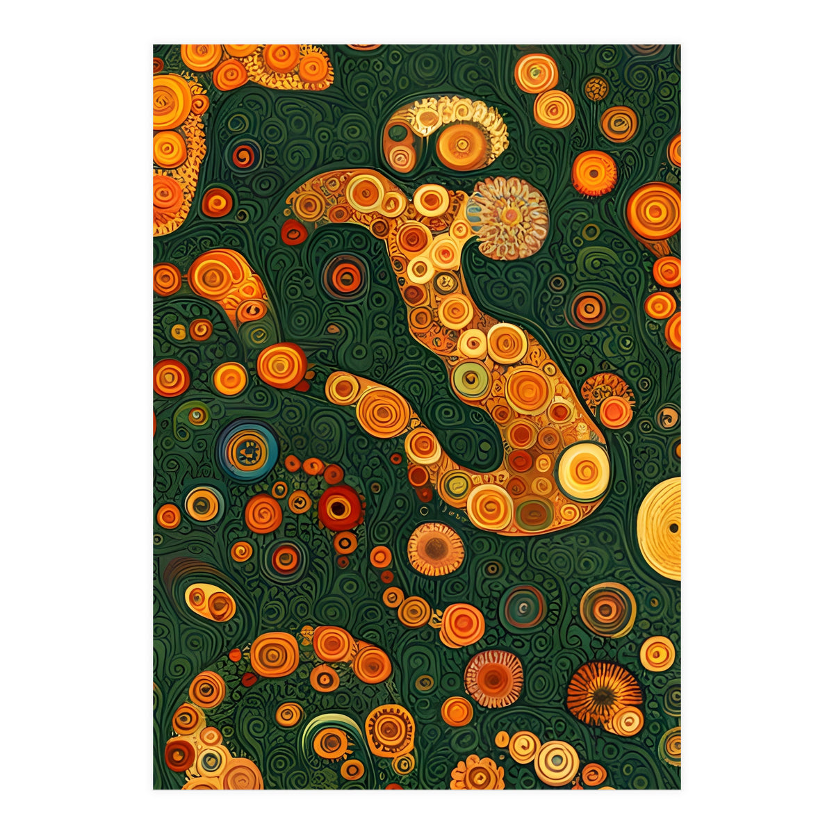 Artificial Masterworks - Klimt van Gogh (Print Only)