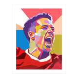 Michael Owen art (Print Only) thumbnail
