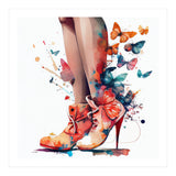 Butterfly Heels Splash (Print Only) thumbnail