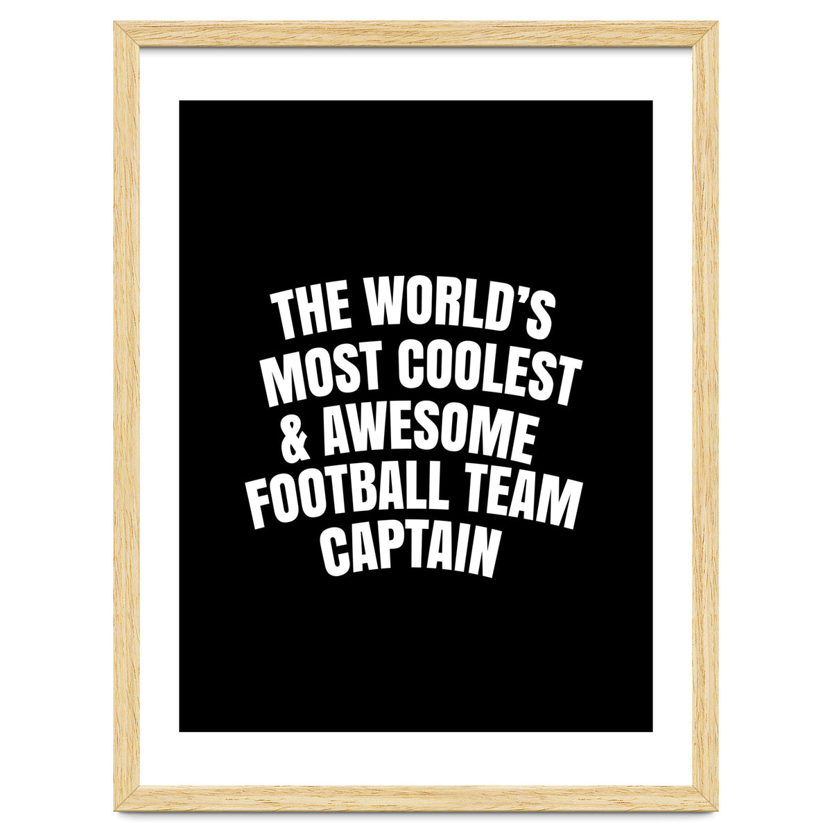 World's most coolest and awesome football team captain