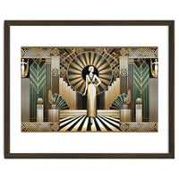 Golden Twenties Flair In Art Deco