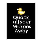 Quack all your worries away  (Print Only) thumbnail