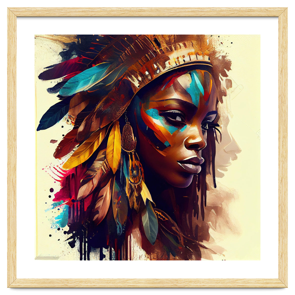 Powerful African Warrior Woman #5