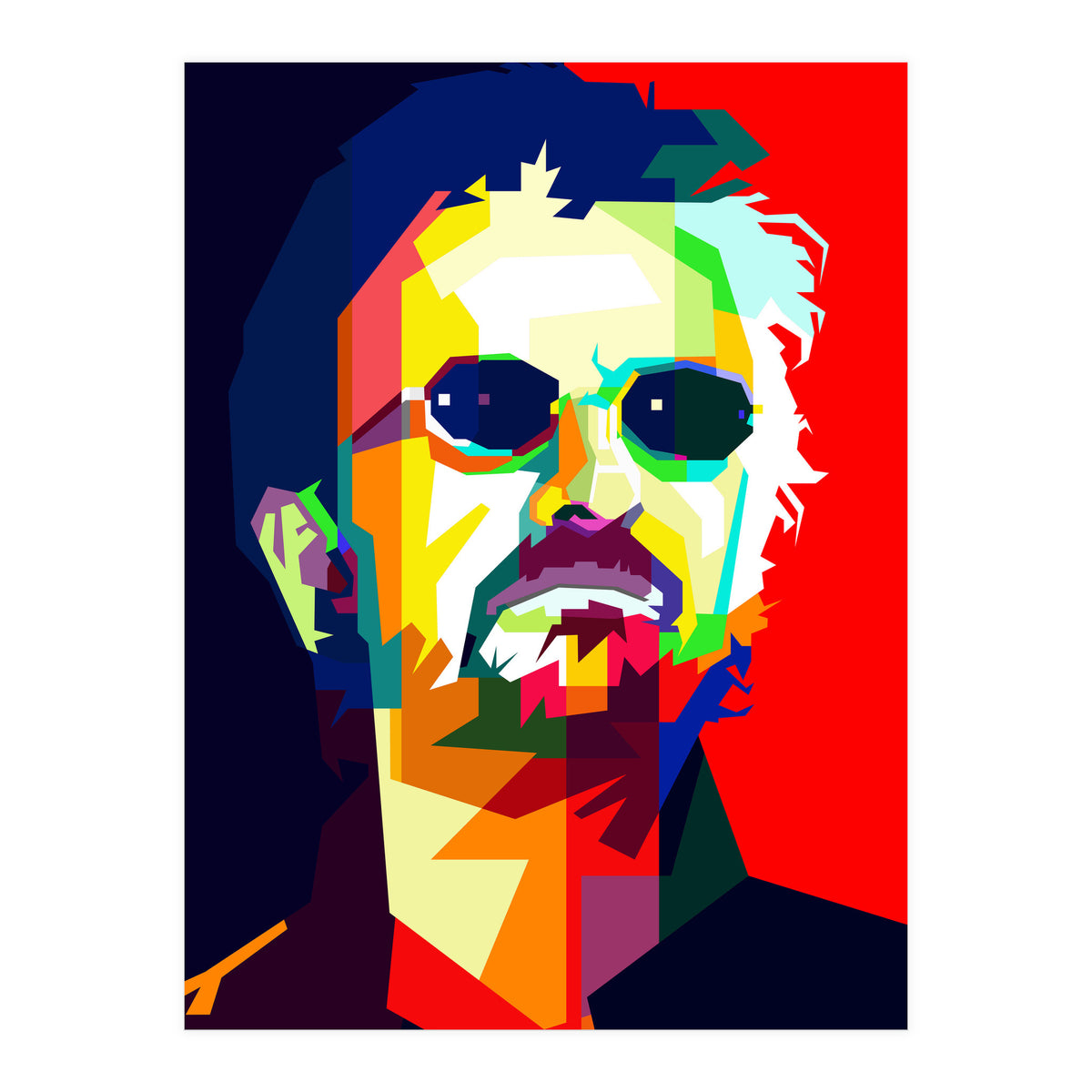 Ringo Starr The Beatles Music Art WPAP (Print Only)