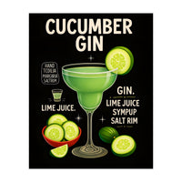 Cucumber Gin (Print Only)