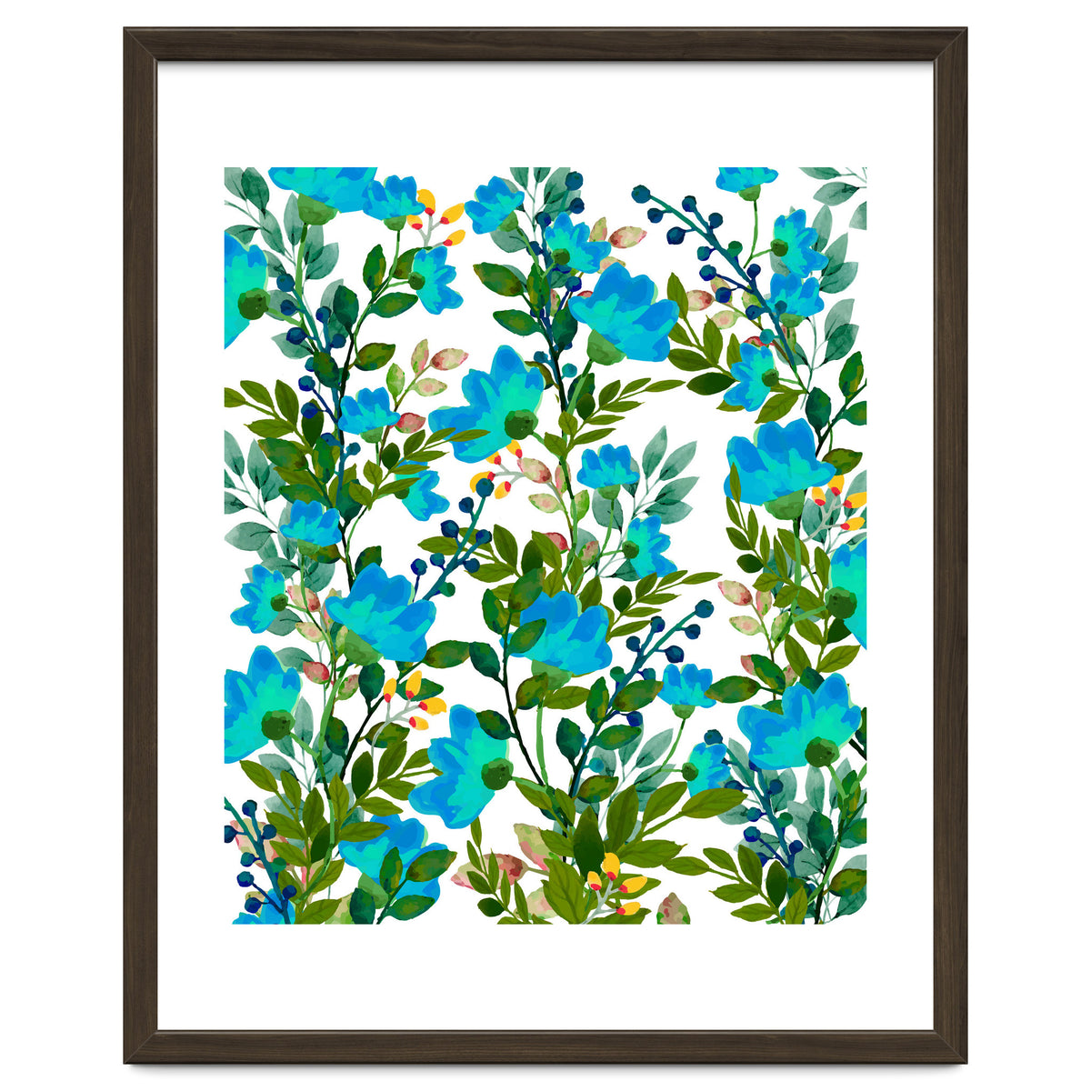 Blue #society6 #decor #buyart