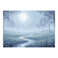 Moonlight Meadow Serenade (Print Only)