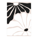 Floral Yin Yang, Scandinavian Nature Flowers Botanical Concept, Plants Blossom Positivity Neutral Minimalism (Print Only) thumbnail