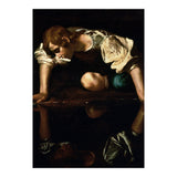 Caravaggio – Narcissus (ca. 1600) | Dramatic Baroque Masterpiece (Print Only) thumbnail