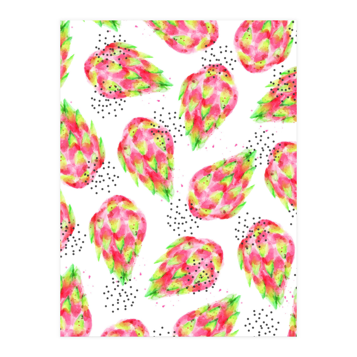 Dragon Fruit #society6 #decor #pattern (Print Only)