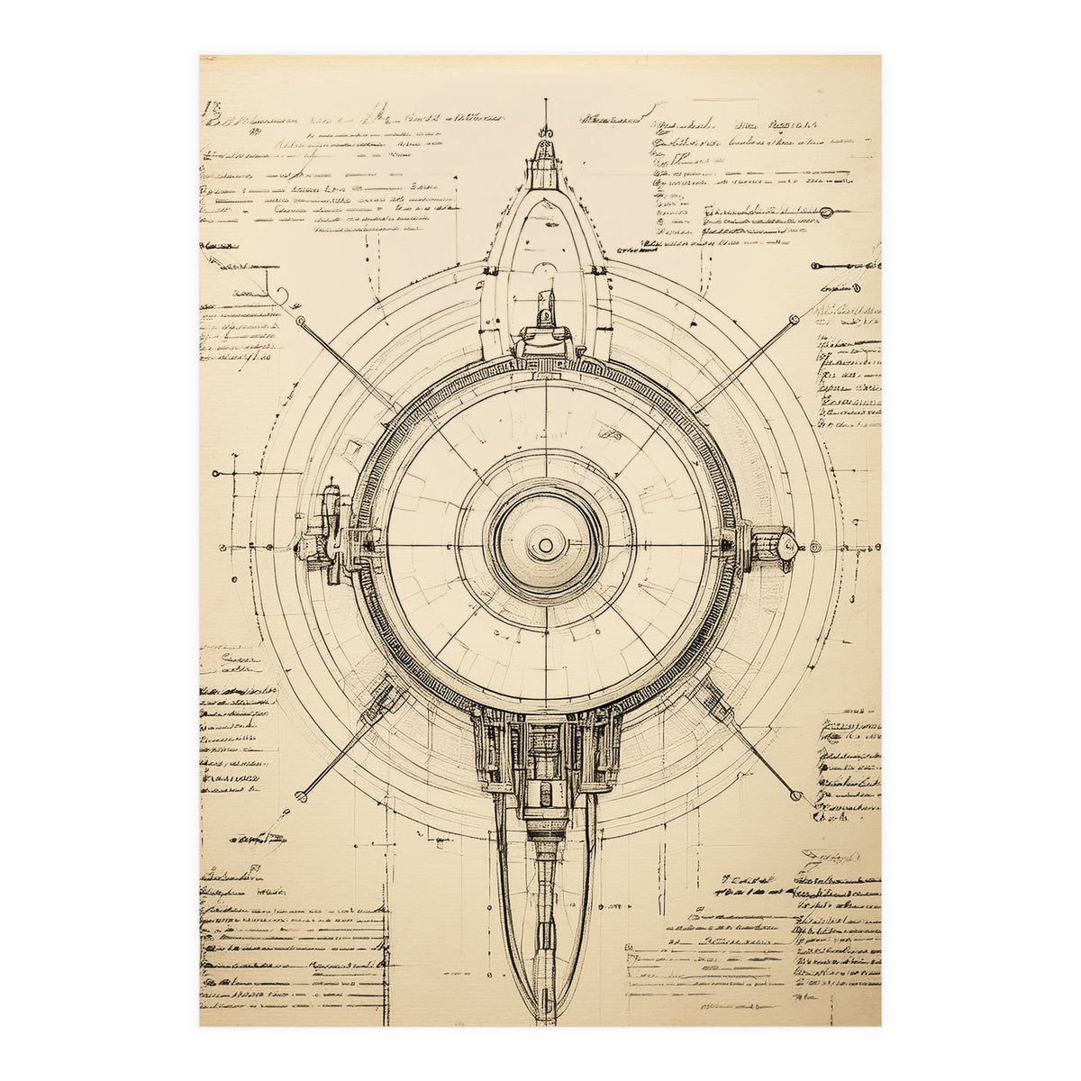 Back To The Moon 017 (Print Only)