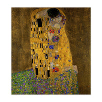 Gustav Klimt The Kiss Gold Romantic Art (Print Only)