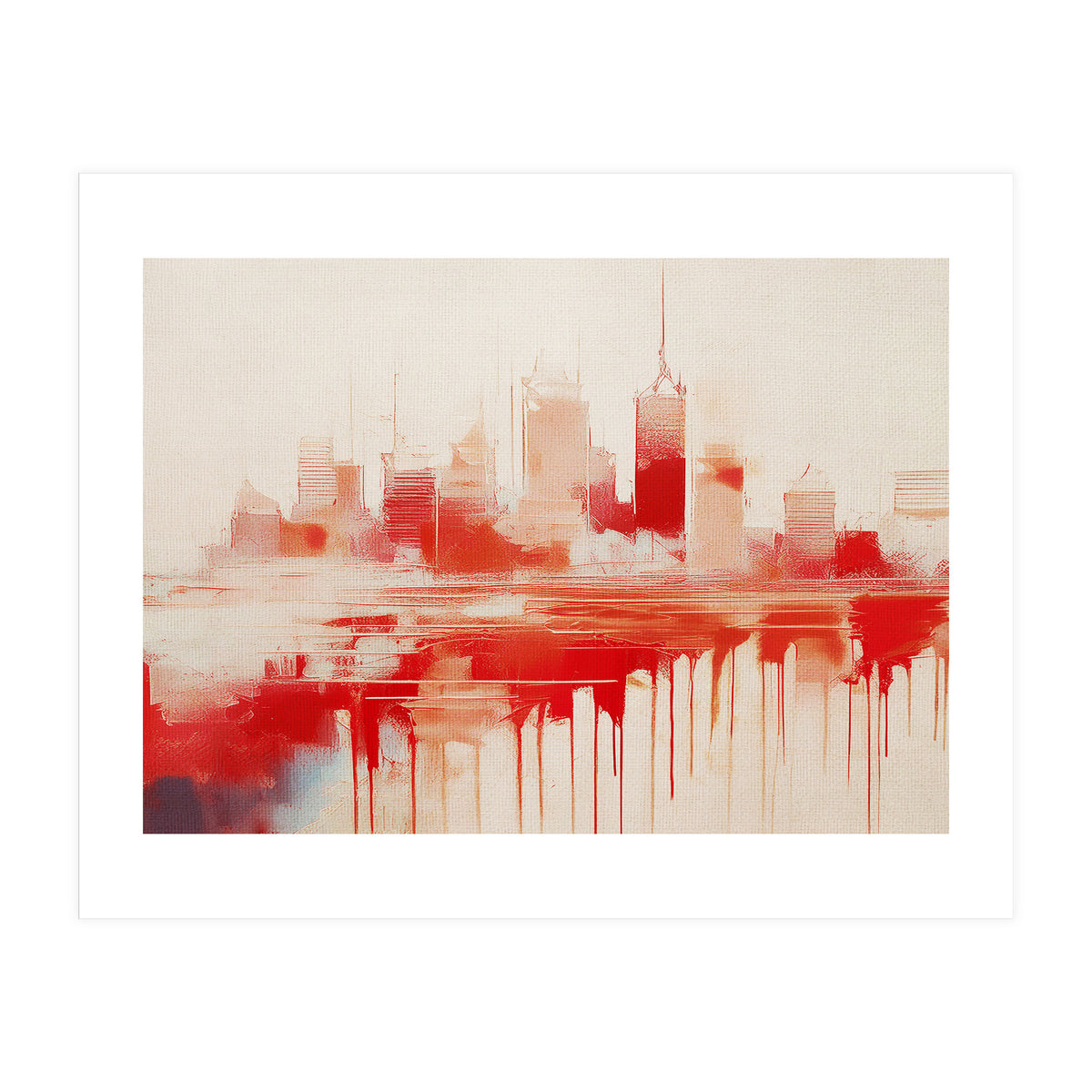 Buildings At Dusk 01 (Print Only)