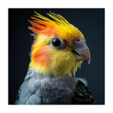 Cockatiel Parrot Bird Head (Print Only) thumbnail