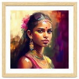 Golden Garland Sinhalese Portrait thumbnail