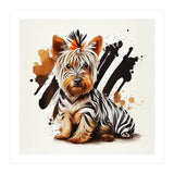 Watercolor Yorkshire Terrier Dog (Print Only) thumbnail